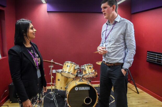 Sara visits Tower Hamlets youth charity